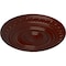 Ekena Millwork Artis Ceiling Medallion (Fits Canopies up to 6 7/8"), 15 3/4"OD x 1 3/8"P, Brushed Mahogany CM15ARBMF - alternate 2